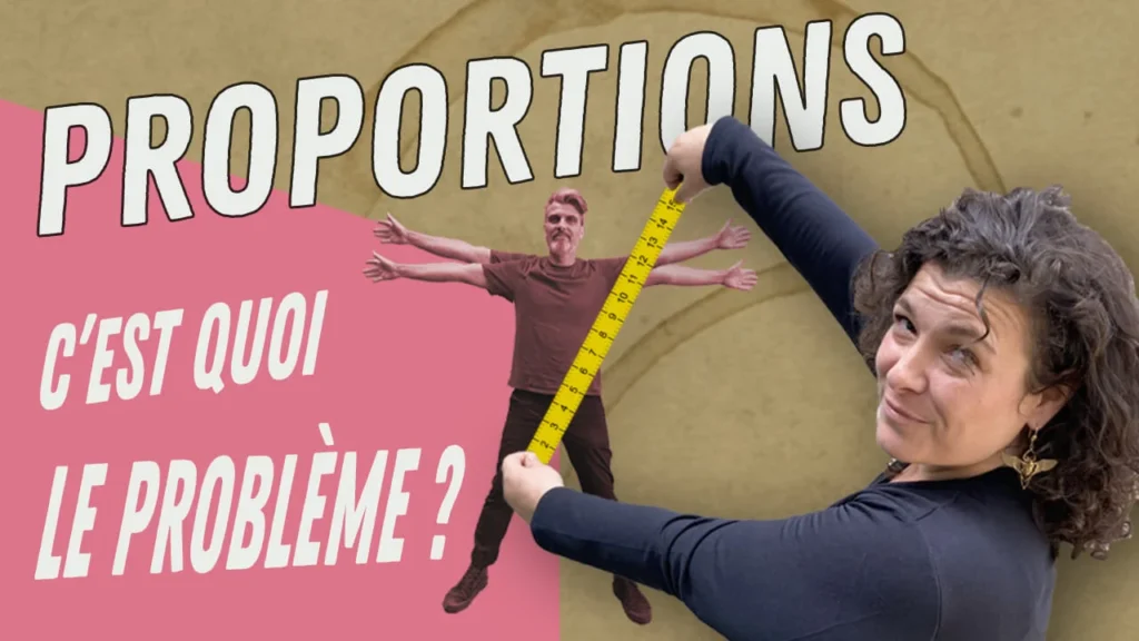 problèmes de proportion en dessin d'observation